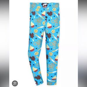 Disney Parks Mickey Iconic Snacks Food Leggings